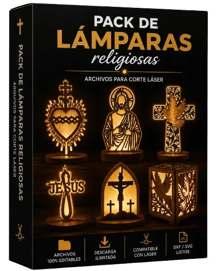 Pack de Lámparas Religiosas